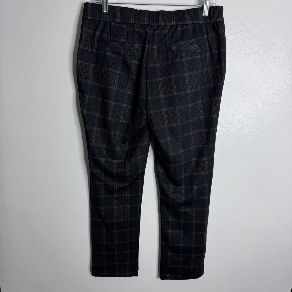 NWT Democracy Ab Solution High Rise Ponte Pant Stretch Fall Plaid Size 6 Casual - Picture 2 of 8